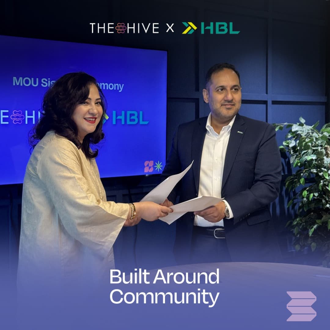 MOU Signed Between HBL and The Hive
