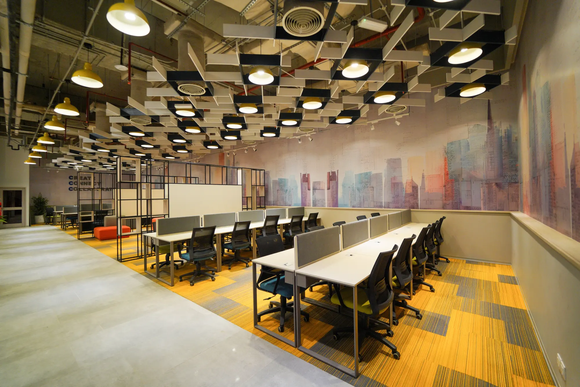 Shared Desks Hall
