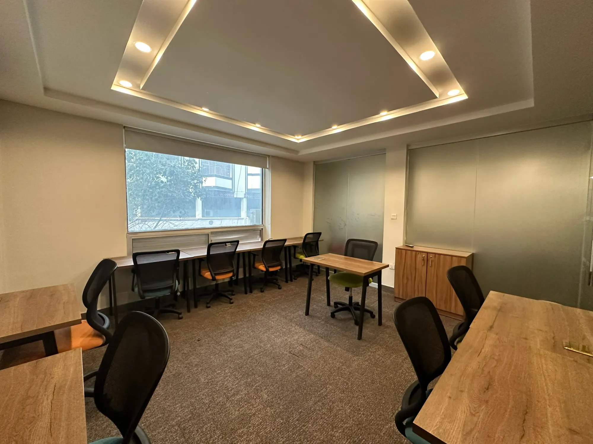 Corner Office with View